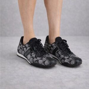 Coach Black and Gray Sneakers